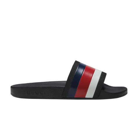 Gucci Pursuit '72 Slide 'Blue White Stripe' 